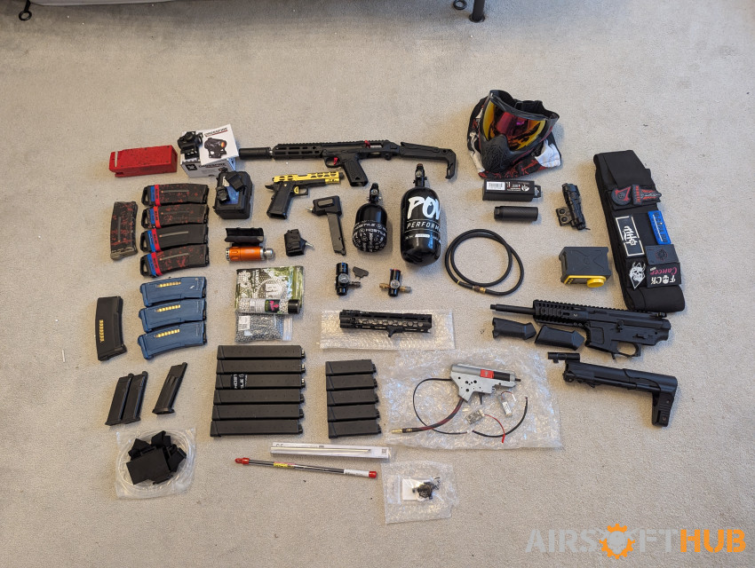 Retirement Sale - Used airsoft equipment