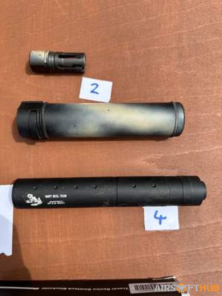 Various parts lot 2 - Used airsoft equipment