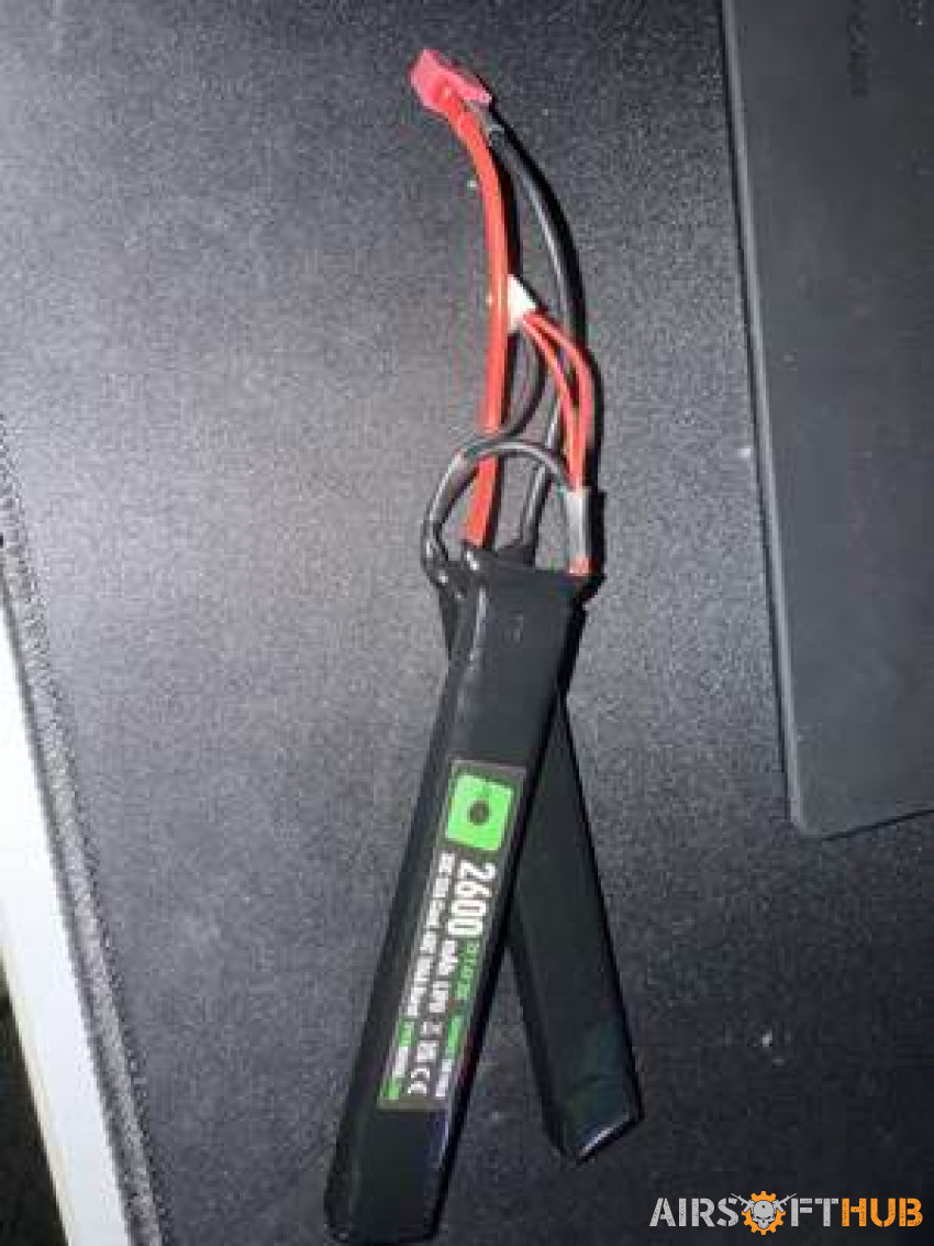 Nuprol 2600mah lipo deans - Used airsoft equipment