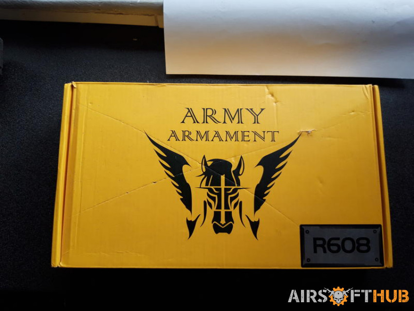 Army Armament R608-faulty mag - Used airsoft equipment