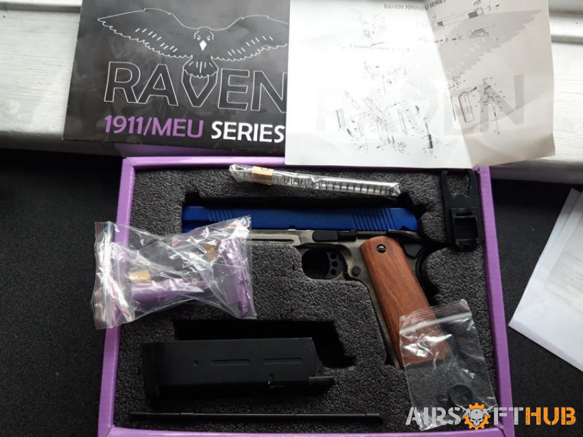 Raven M1911 MEU- £10 off - Used airsoft equipment