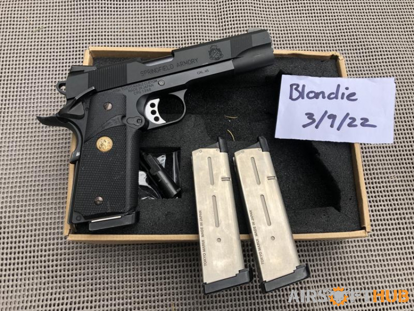 Tokyo Marui 1911 MEU 45. - Used airsoft equipment