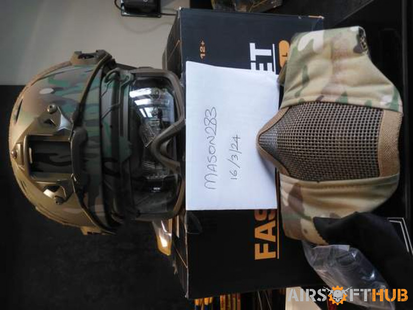 OneTigris Fast Helmet - Used airsoft equipment