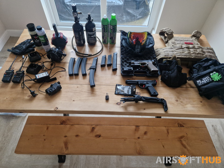 Leaving sport - cqb lot - Used airsoft equipment