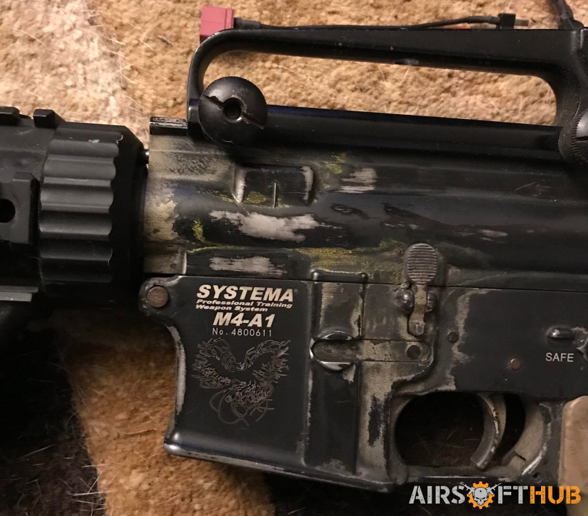 Systema M4-A1 - Used airsoft equipment