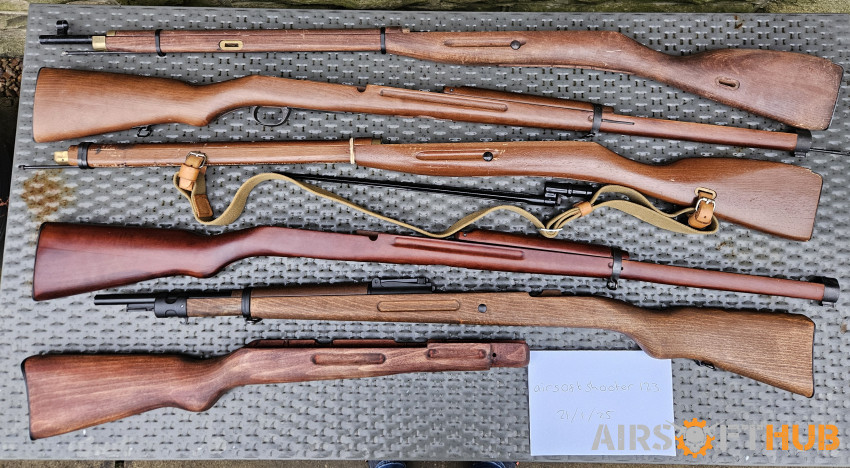 More Wood Stocks! - Used airsoft equipment