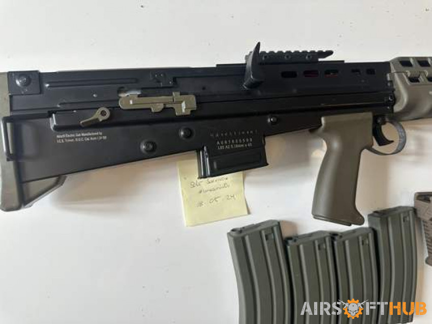 ICS L85 A2 + 4 mags - Used airsoft equipment