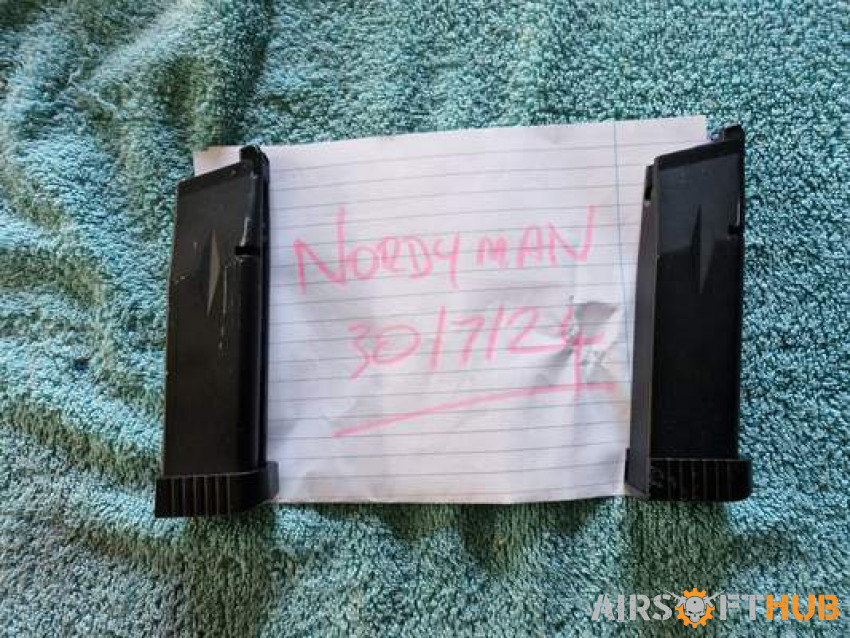 Ssp5 high caps co2 mags - Used airsoft equipment