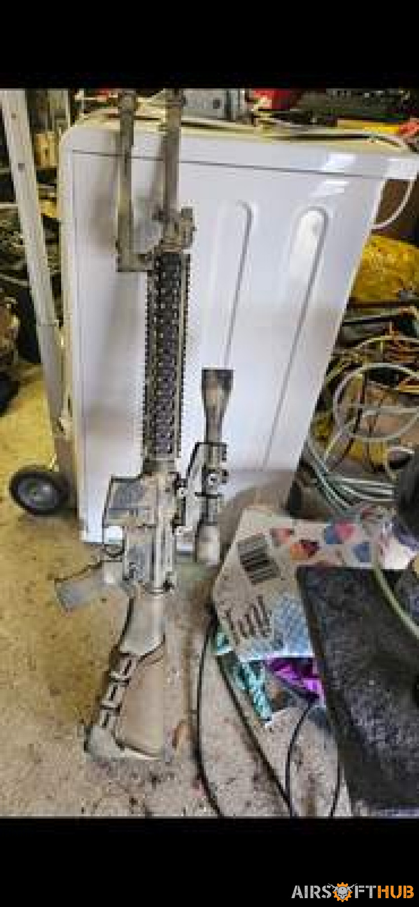 TRADE Custom M16 dmr - Used airsoft equipment