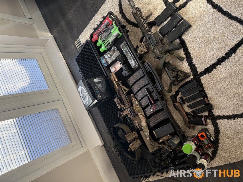 Airsoft bundle - Used airsoft equipment