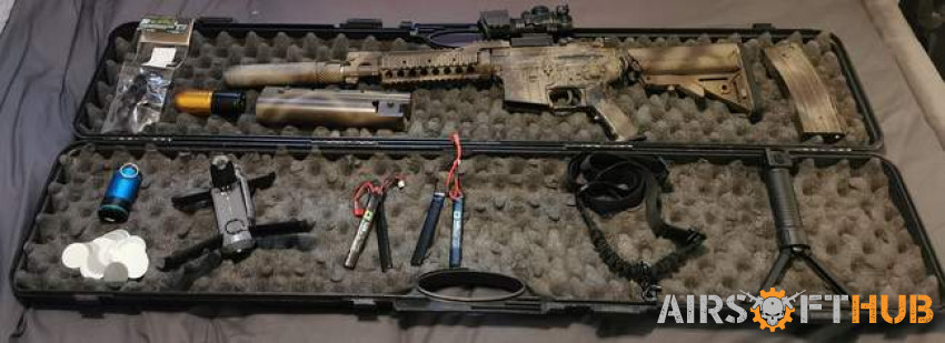 Nuprol defender plus extras - Used airsoft equipment