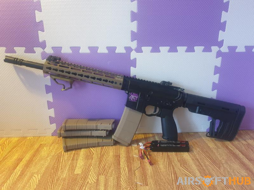 Custom Upgraded M4 - Used airsoft equipment