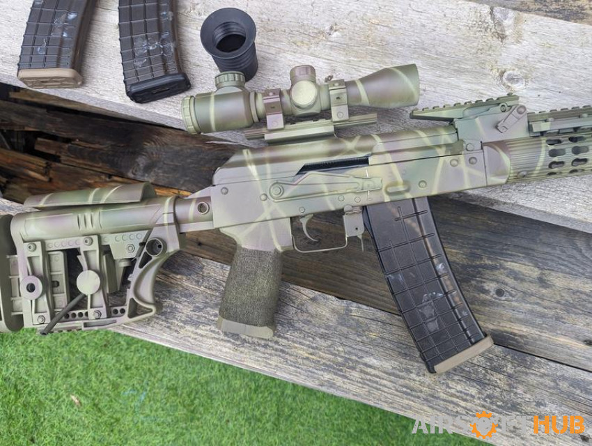 AK dmr hpa - Used airsoft equipment