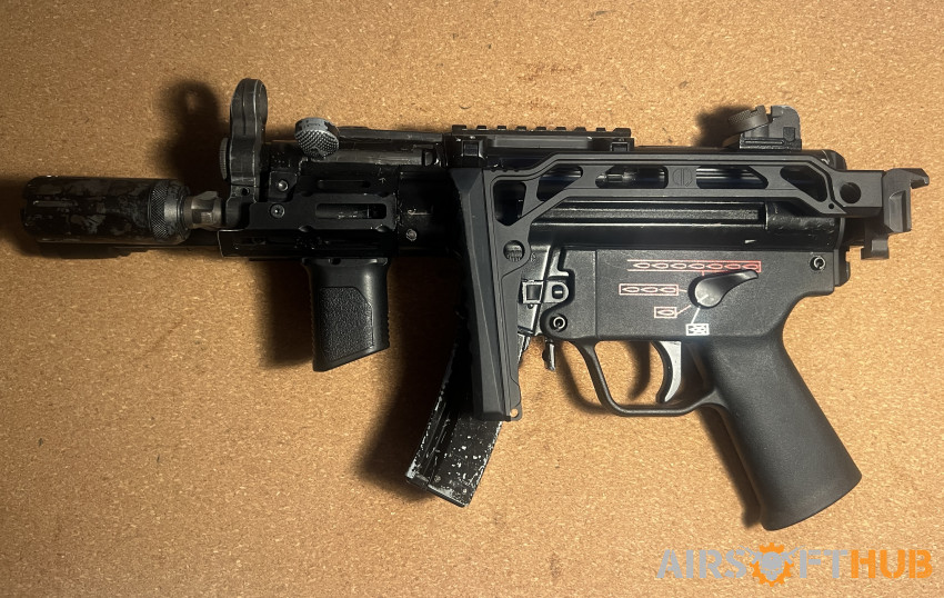 WE MP5k / Apache M5K / Gas MP5 - Used airsoft equipment