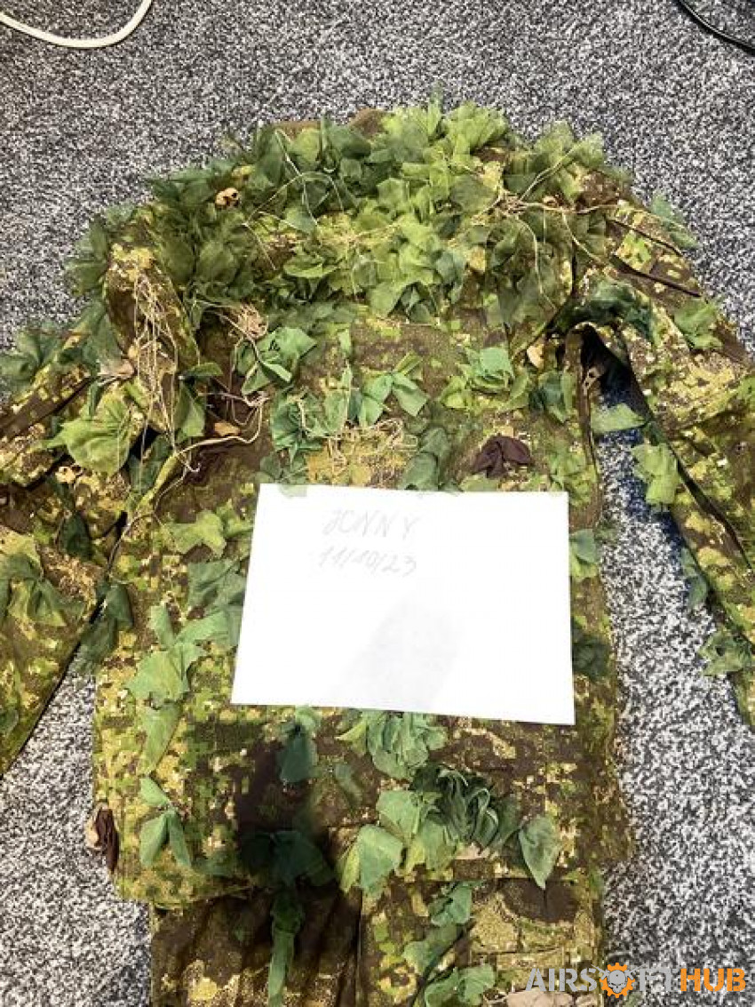 Greenzone bdu ghillie crafted - Used airsoft equipment