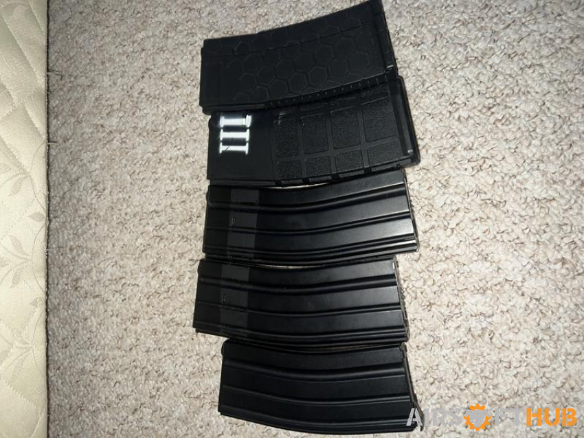 Mix of M4 mags - Used airsoft equipment