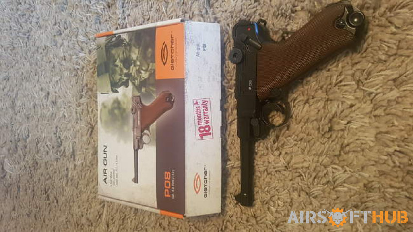 P08 airsoft pistol - Used airsoft equipment