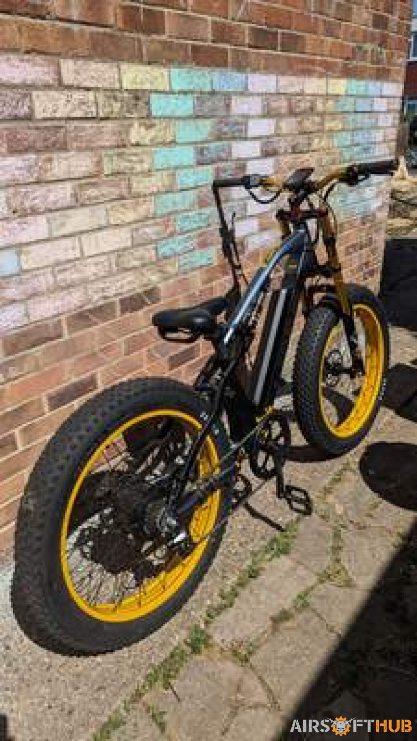 Trade for electric bike - Used airsoft equipment