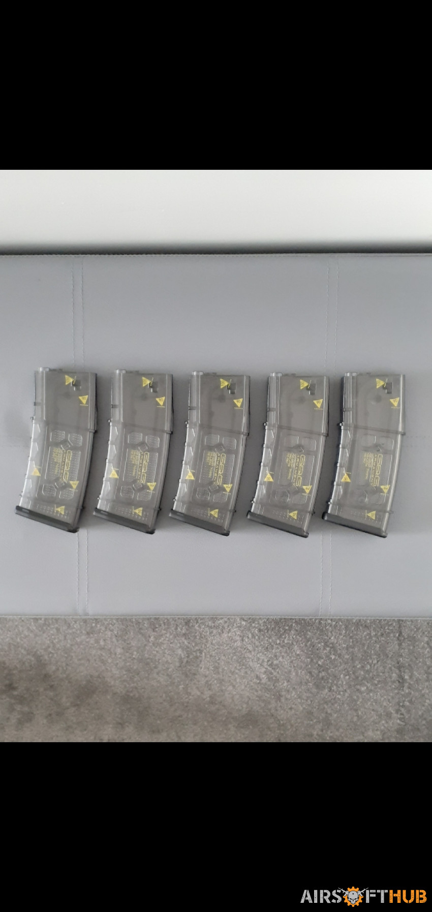 G&G 105 Rnd Mid Cap Magazines - Used airsoft equipment