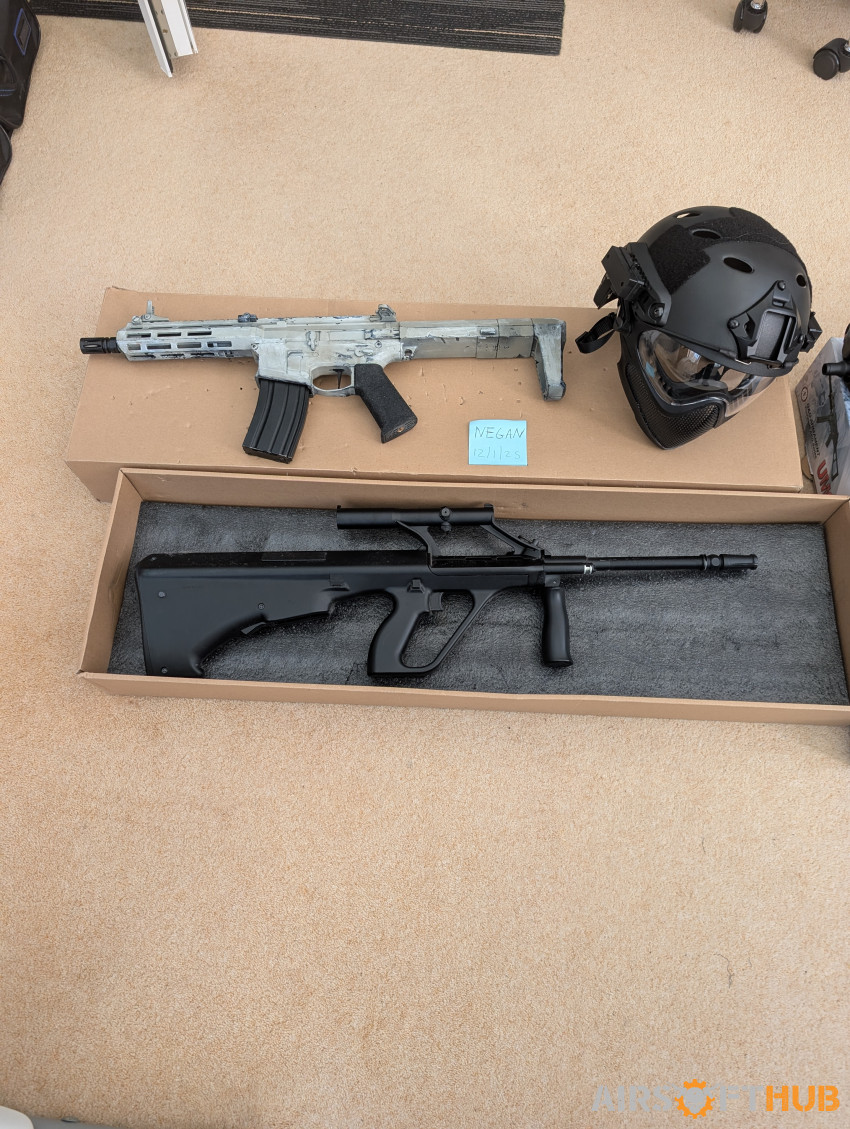 BUNDLE RIF's and gear - Used airsoft equipment