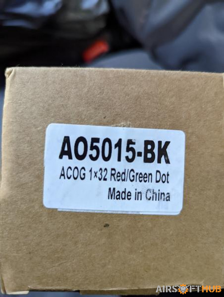 Aim-O ACOG Style 1×32 Red/Gree - Used airsoft equipment