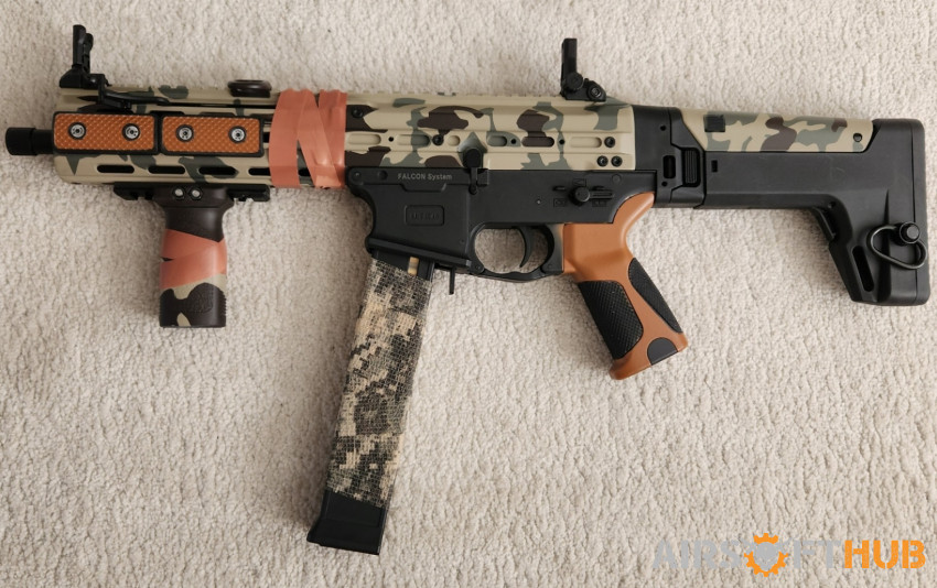 Custom UTR45 with mags + more! - Used airsoft equipment