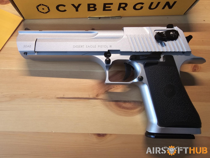 Cybergun Desert Eagle SILVER - Used airsoft equipment