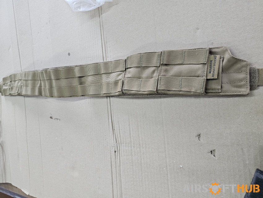 Warrior Assault Belt - Used airsoft equipment