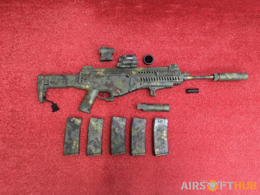 Umarex ARX-160 upgraded bundle - Used airsoft equipment