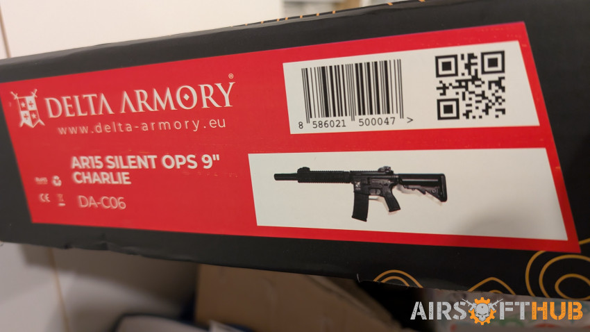 New Delta Armory 9" AR16 - Used airsoft equipment