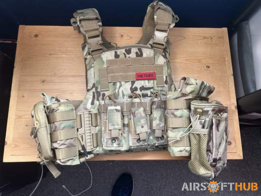 Chest plate carrier - Used airsoft equipment