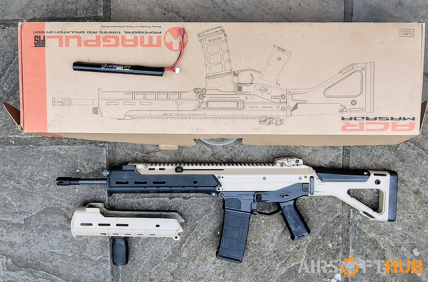 Magpul PTS Masada ACR - Used airsoft equipment