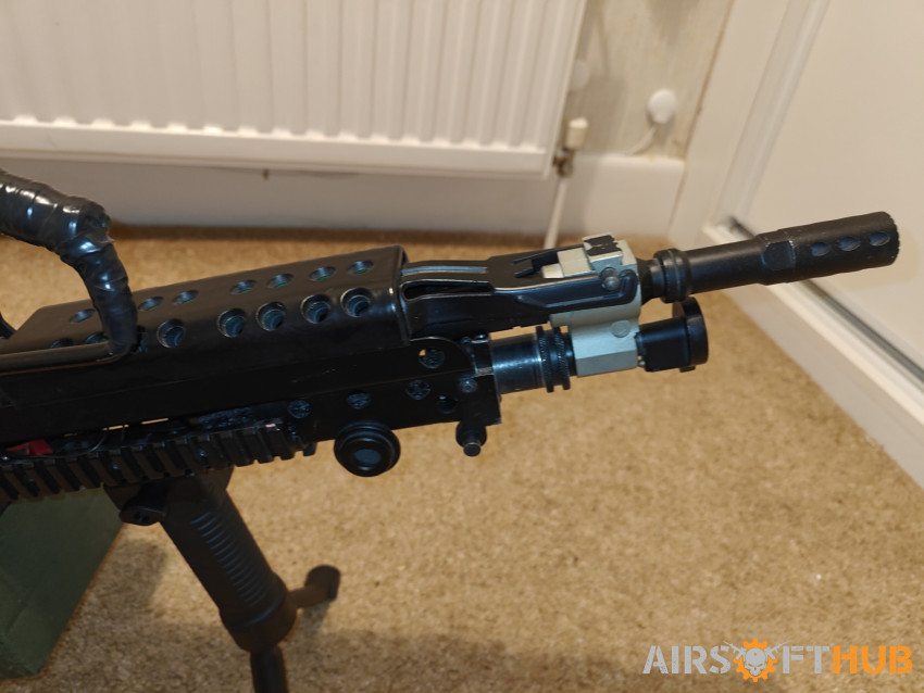 A&k m249 saw - Used airsoft equipment