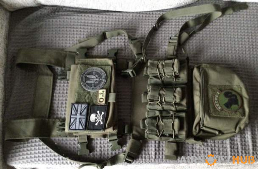 Multi use Chest rig - Used airsoft equipment