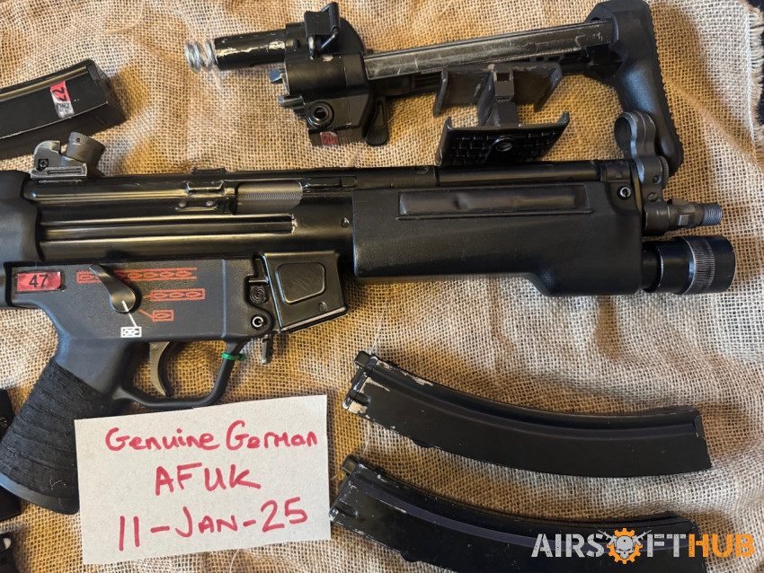 WE Apache (MP5) - Used airsoft equipment