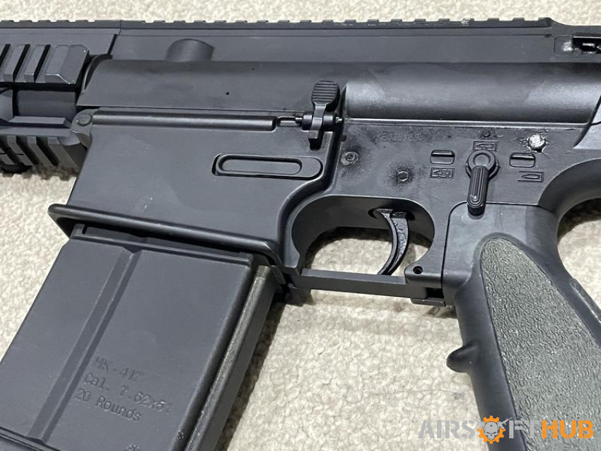 HK 417 GBBR - Used airsoft equipment