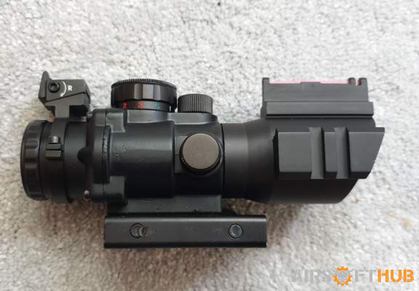 4x32 RIFLE RECTICLE SIGHT - Used airsoft equipment