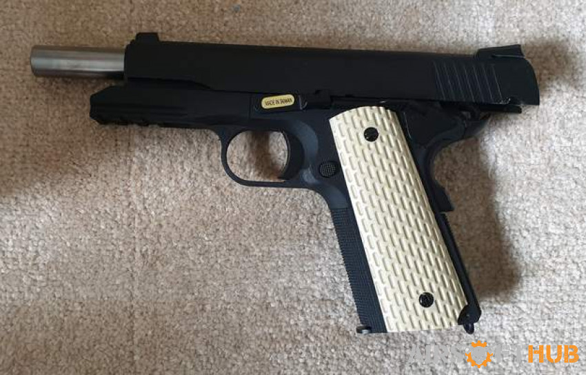 WE "KIMBER" M1911 PISTOL - Used airsoft equipment