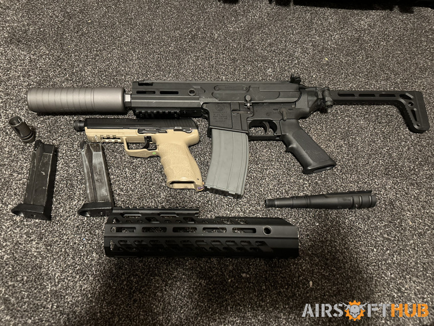 AA/APFG Sig Mcx rattler gbbr h - Used airsoft equipment