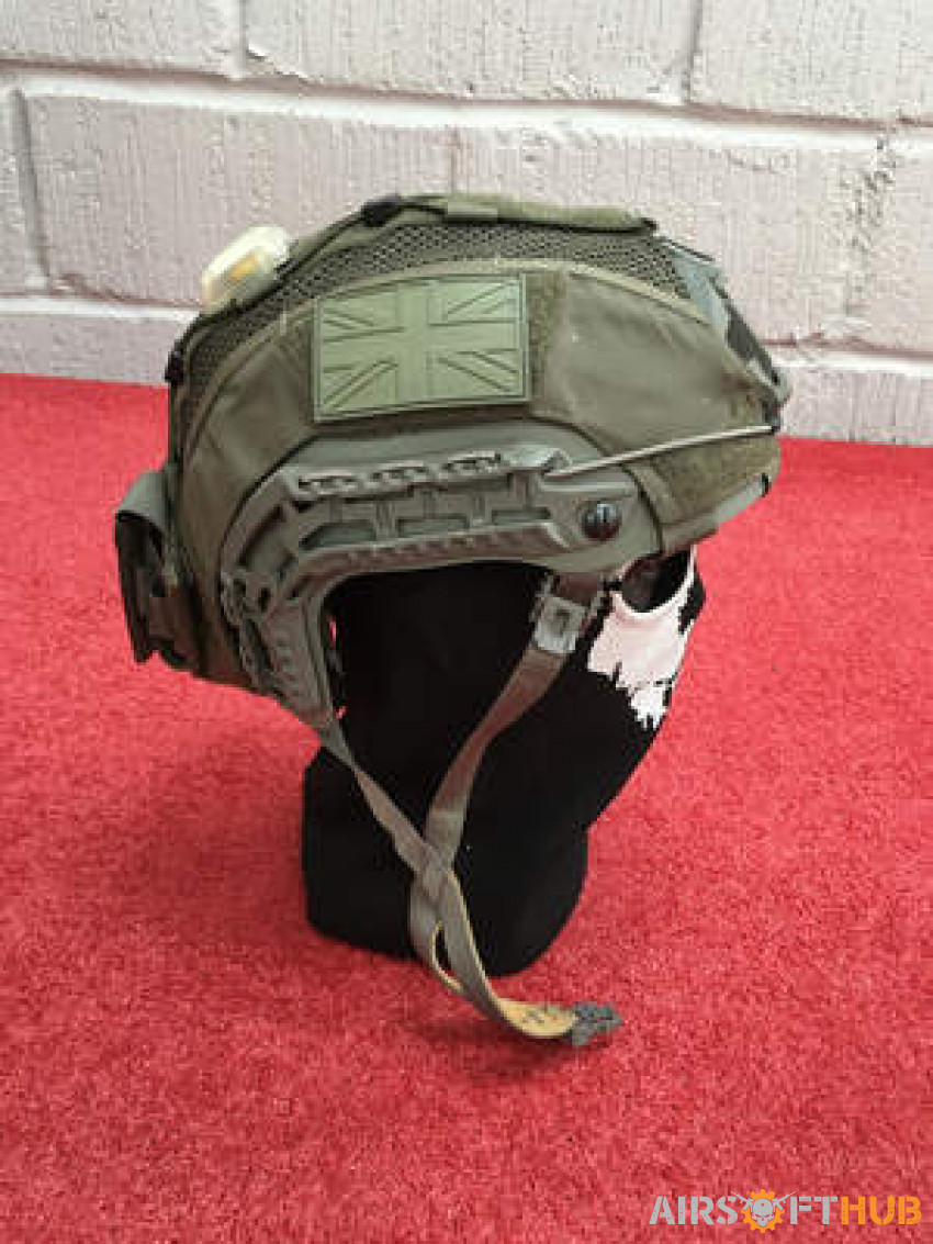 Caiman helmet Agilite cover - Used airsoft equipment