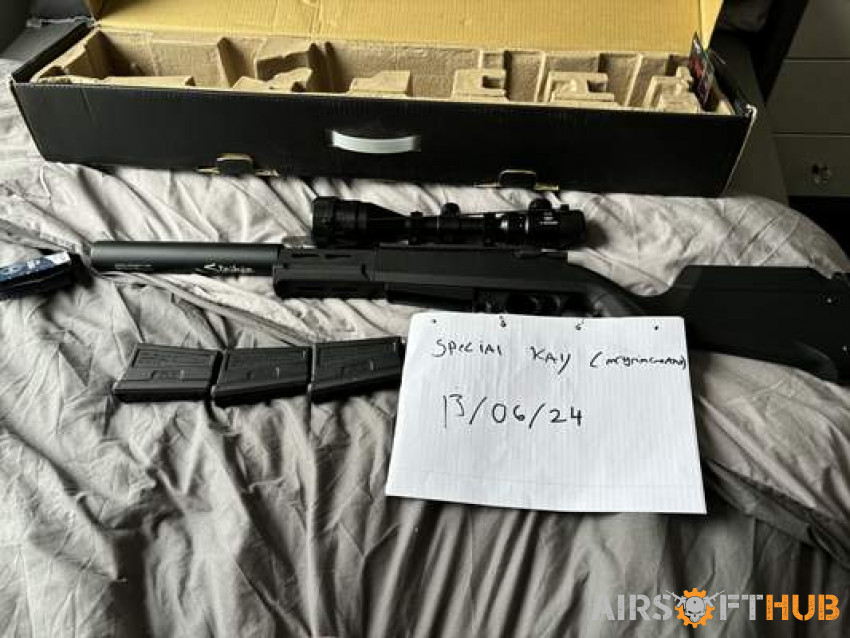 Amoeba Striker Sniper Rifle AS - Used airsoft equipment