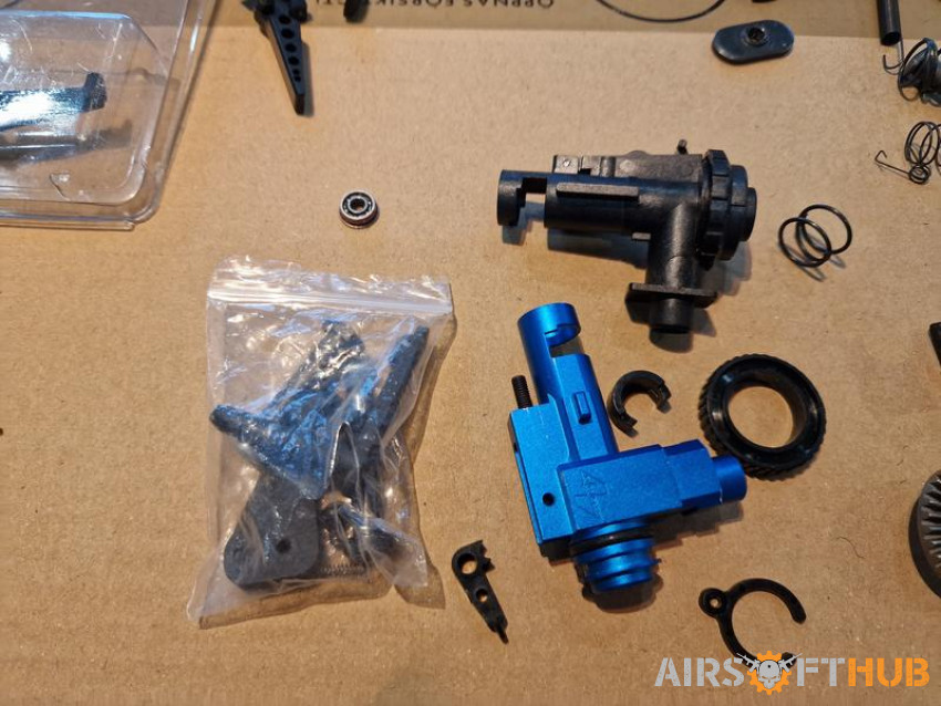 Variety of spare aeg parts - Used airsoft equipment