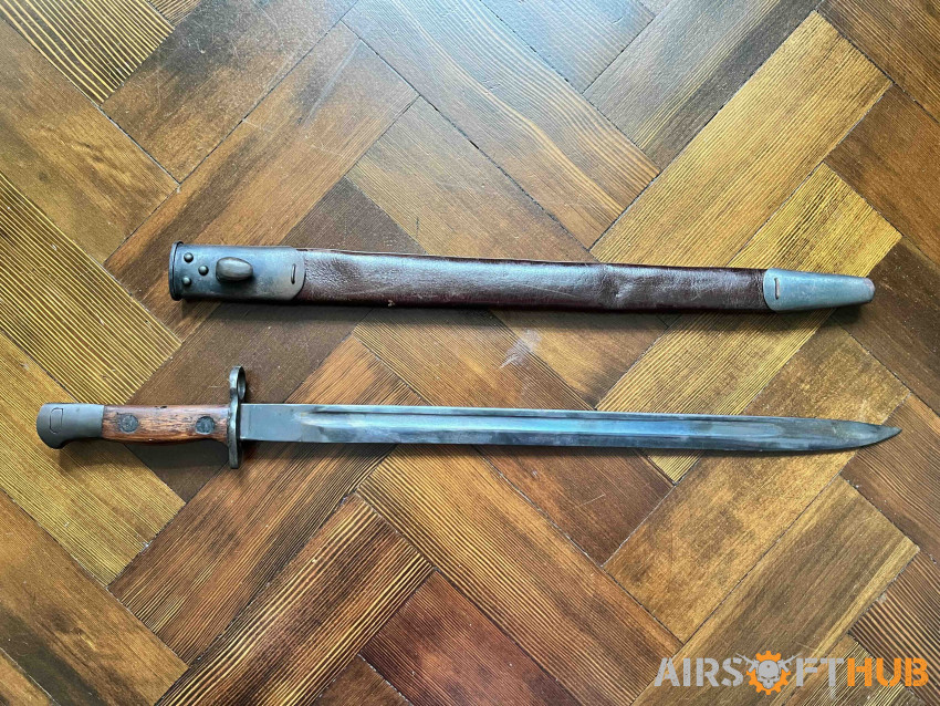 Steel bayonet for SMLE - Used airsoft equipment