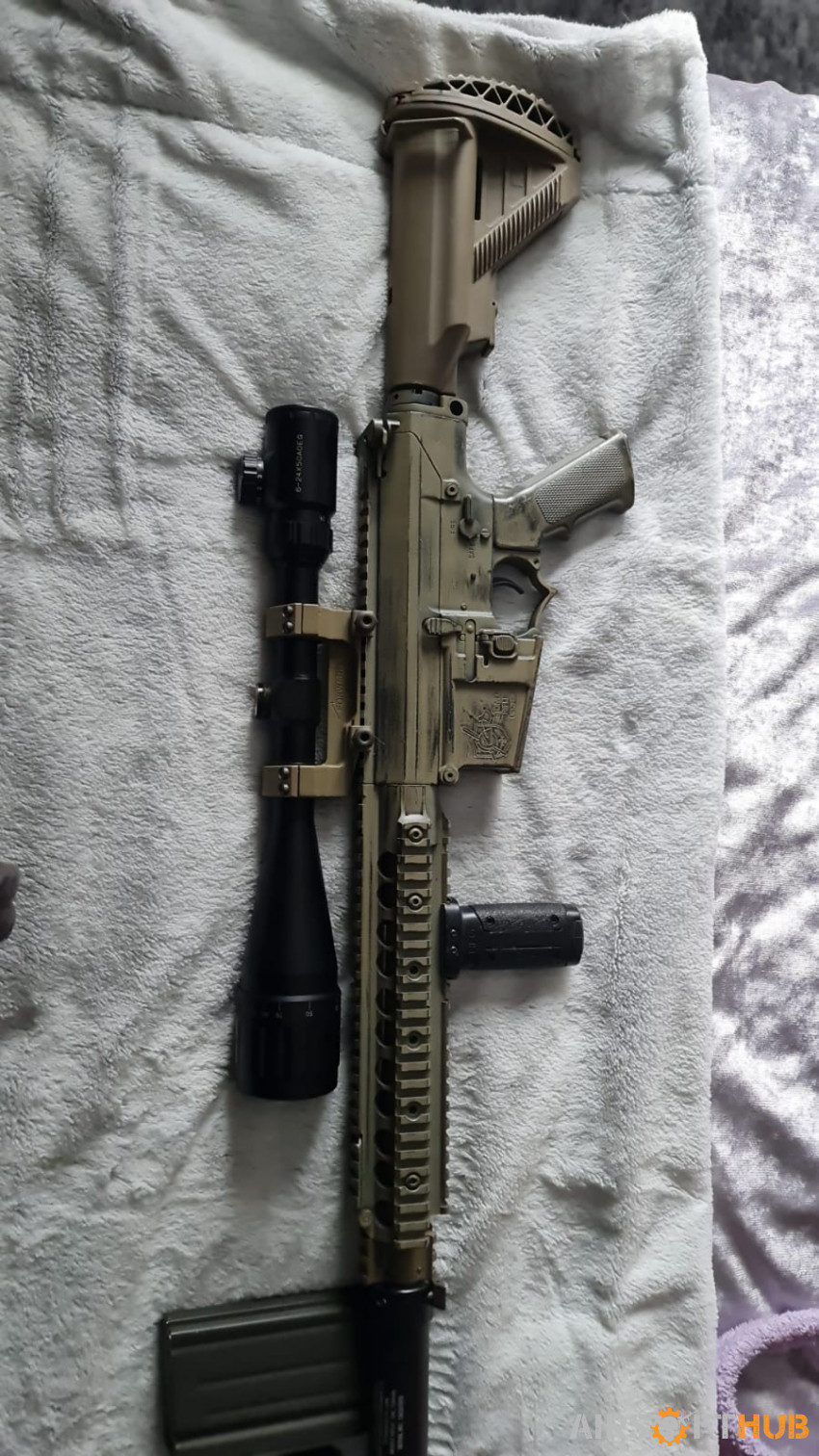 ARES sr25/m110k - Used airsoft equipment