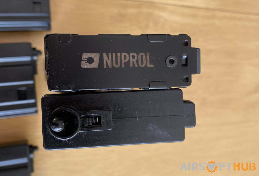 Nuprol M4 30/140 Midcap Mags - Used airsoft equipment