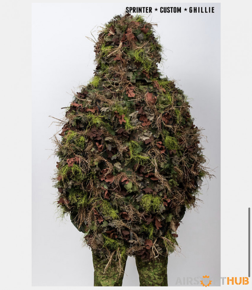 SCG GHILLIE COBRA SUIT HOODED - Used airsoft equipment