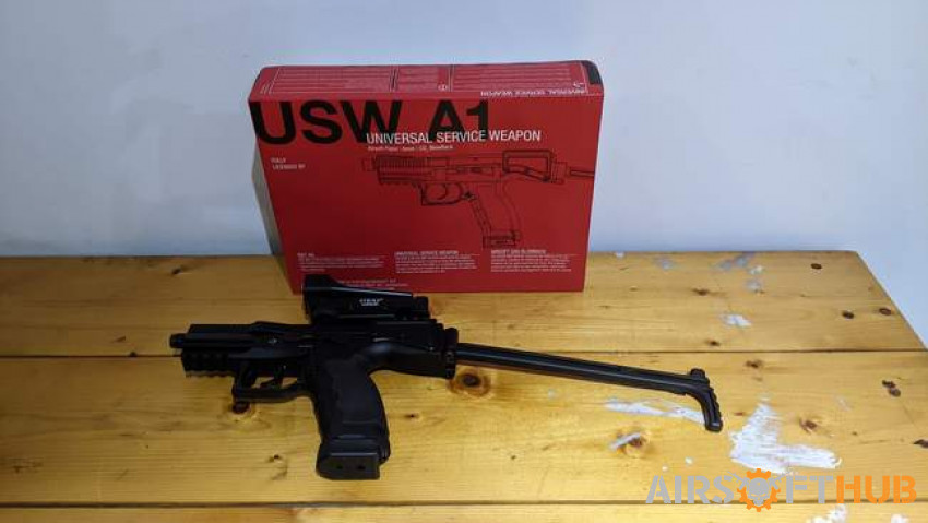 USW A1 tactical GBB pistol - Used airsoft equipment