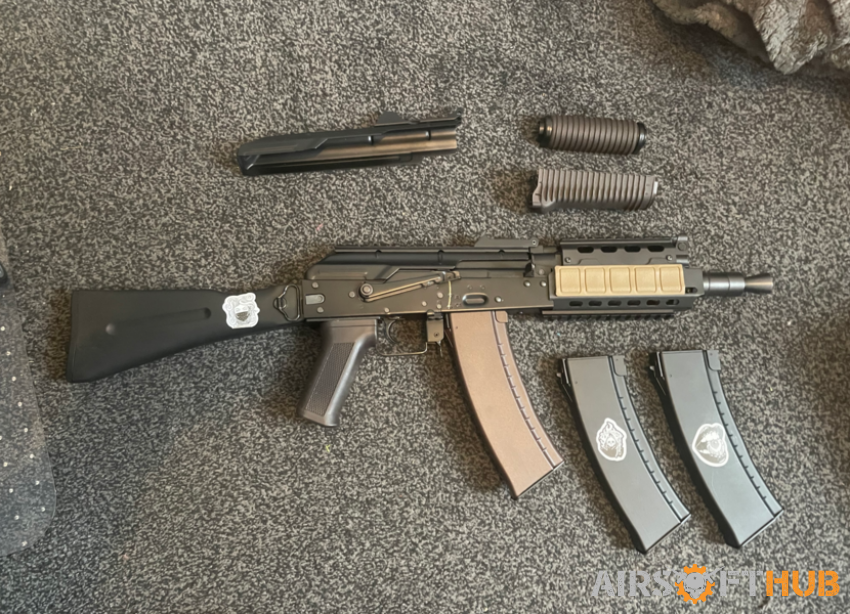 CYMA AK-74u (CM.045) + Extras - Used airsoft equipment