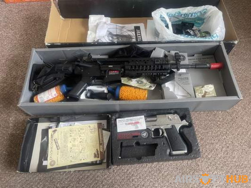 Airsoft gun - Used airsoft equipment