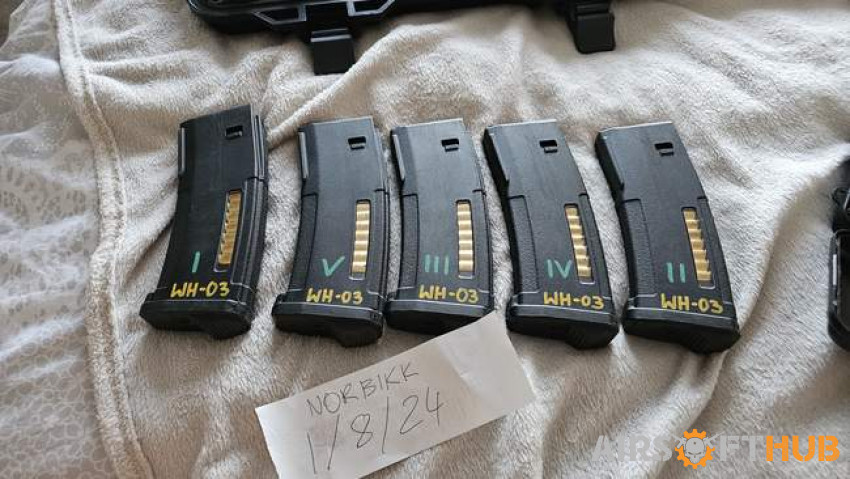 Pts epm magazines for tm hk416 - Used airsoft equipment